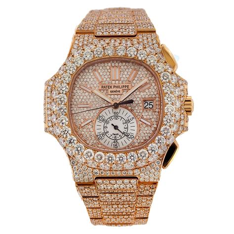 patek philippe iced watch.